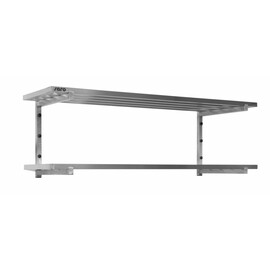 wall rack 2 shelves  L 800 mm  B 400 mm  H 420 mm product photo