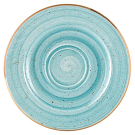 combi saucer AURA AQUA porcelain Ø 160 mm product photo