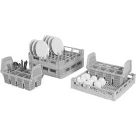 dishwasher basket set SK-SET 500 grey | 2 plate baskets | 1 universal basket | 2 cutlery baskets product photo