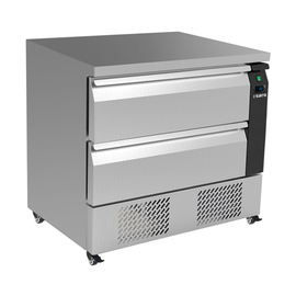refrigerated table DRAW 2SK with 2 drawers | 110.0 ltr | static cooling product photo