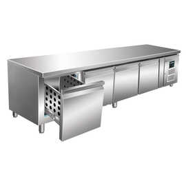 undercounter cooling table UGN 4100 TN-4S 350 watts 420 ltr | 4 drawers product photo