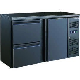 bar cooler BC 2100-2S with solid door | 2 drawers product photo