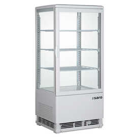 refrigerated vitrine SC 80 wei&szlig; 78 ltr 230 volts | 3 rust floors product photo