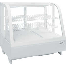 refrigerated tabletop vitrine KATRIN white 100 l 230 volts | 2 shelves product photo