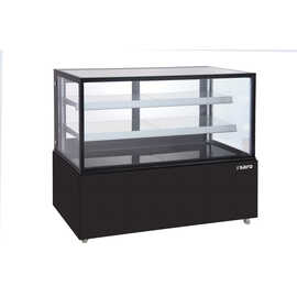 Cake display case 510 L - black model VANESSA product photo