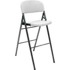 bar chair GRENADA white | 395 mm  x 420 mm | low back product photo
