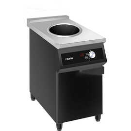 wok induction hob THEO | floor model black product photo