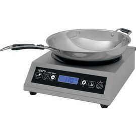 induction wok hotplate LOUISA incl. Wok pan 230 volts 3.5 kW product photo