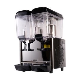 cold beverage dispenser COROLLA 2B black | 2 containers 2 x 12 ltr product photo