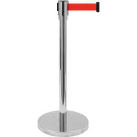 barrier Post | tensator AF306SR webbing colour red Ø 360 mm L 3.0 m H 0.915 m product photo