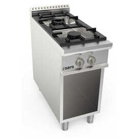 Gas cooker, open base unit, 2 burners, model LQ / CUG2BA product photo