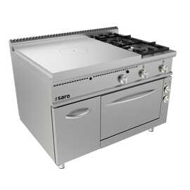 Hotplate electric oven + 2 burners + door Model LQ / TPG6LE product photo