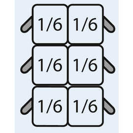 Noodle basket set 6 x 1/6 product photo