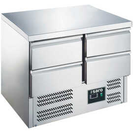 Refrigerated counter with drawers, model ES 901 S/S TOP 0/4 product photo