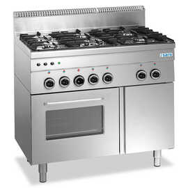 Gas cooker with gas oven, 6 burners, 600 Line model G6SFA6 product photo