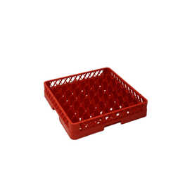 glass basket red | 500 mm x 500 mm | 49 compartments product photo