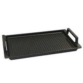 Eurolux Premium Grill Plate with Handles 41 x 24 x 2.5 cm, grooved product photo