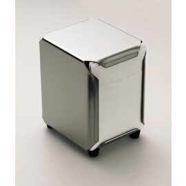 napkin dispenser 30 stainless steel | 110 mm x 90 mm H 130 mm product photo