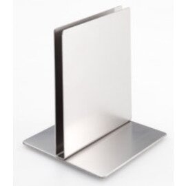 menu card holder 413 • stainless steel square L 95 mm x 95 mm H 112 mm product photo