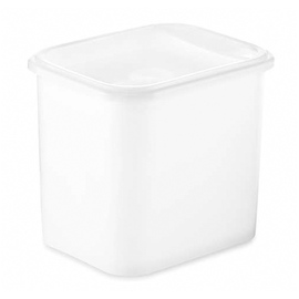 storage container with lid plastic white | 2 ltr product photo