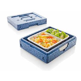 thermal container Dinner Champion I blue  | 290 mm  x 240 mm  H 105 mm product photo