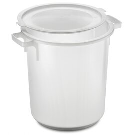 bucket HDPE white 40 ltr  Ø 370 mm  H 445 mm product photo