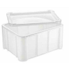 stackable container • white | 55 ltr | 750 mm x 445 mm H 200 mm product photo