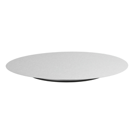 cake plate stainless steel wide foot matt Ø 300 mm H 30 mm product photo