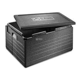 food transport box | thermo box UNISTAR 36,0cm 2019 baker's standard EPP black 82 ltr | 695 mm x 495 mm H 360 mm product photo