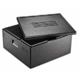 box maxi 86 ltr black  | 595 mm  x 595 mm  H 360 mm product photo