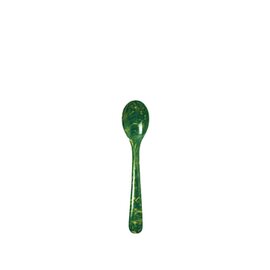 egg spoon melamine green yellow  L 120 mm product photo