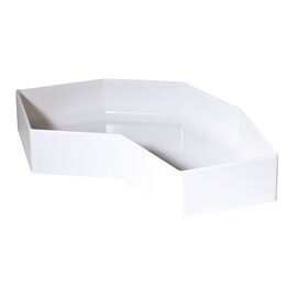 presentation tray plastic white 1.3 ltr 300 mm  x 135 mm product photo