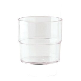 cup 23 cl reusable SAN clear transparent product photo