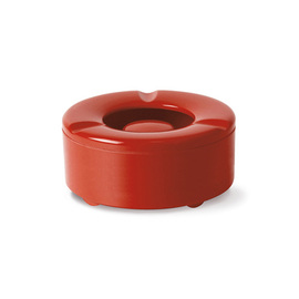 wind-proof ashtray melamine red Ø 100 mm H 43 mm product photo