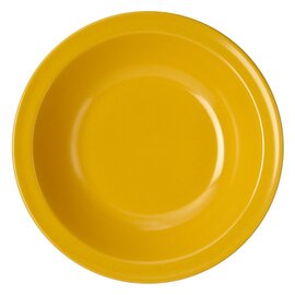plate 600 ml melamine yellow  Ø 205 mm | reusable product photo