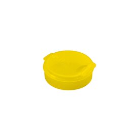 beak cup top plastic yellow  Ø 65 mm passage Ø 4 mm product photo