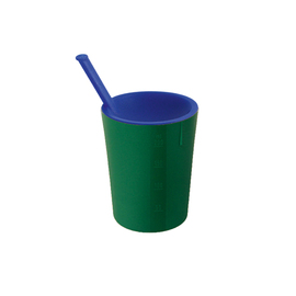 medical drinking aid 200 ml polypropylene green with lid product photo