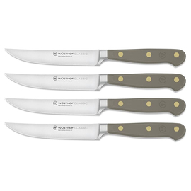 steak knife set 4-part CLASSIC COLOUR Velvet Oyster product photo