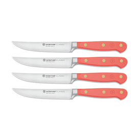 steak knife set 4-part CLASSIC COLOUR Coral Peach product photo