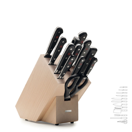 knife block CLASSIC beech product photo