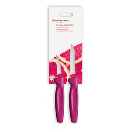 set of paring knives CREATE COLLECTION pink product photo