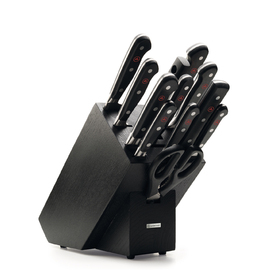 knife block CLASSIC ash | black suitable for 12 knives L 290 mm H 240 mm product photo