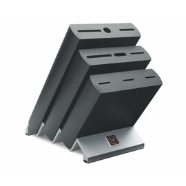 knife block aluminium beech black L 250 mm H 240 mm product photo