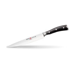 ham slicing knife CLASSIC IKON | blade length 20 cm forged | handle details riveted product photo