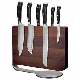 knife block CLASSIC IKON ash | dark brown with 6 knives product photo