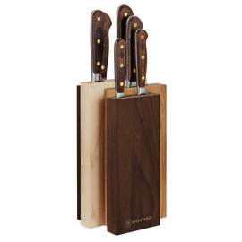 knife block Crafter wood with 6 knives product photo