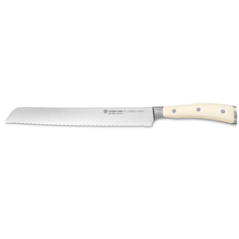 bread knife CLASSIC IKON CRÈME | blade length 23 cm | wavy cut product photo