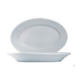 plate TIVOLI porcelain white oval | 230 mm  x 150 mm product photo