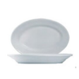 plate TIVOLI porcelain white oval | 250 mm  x 170 mm product photo