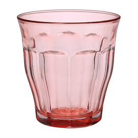 glass tumbler PICARDIE COLORS red 25 cl product photo